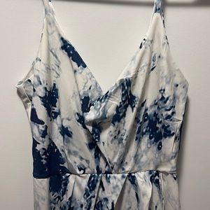 Sleeveless wrap dress